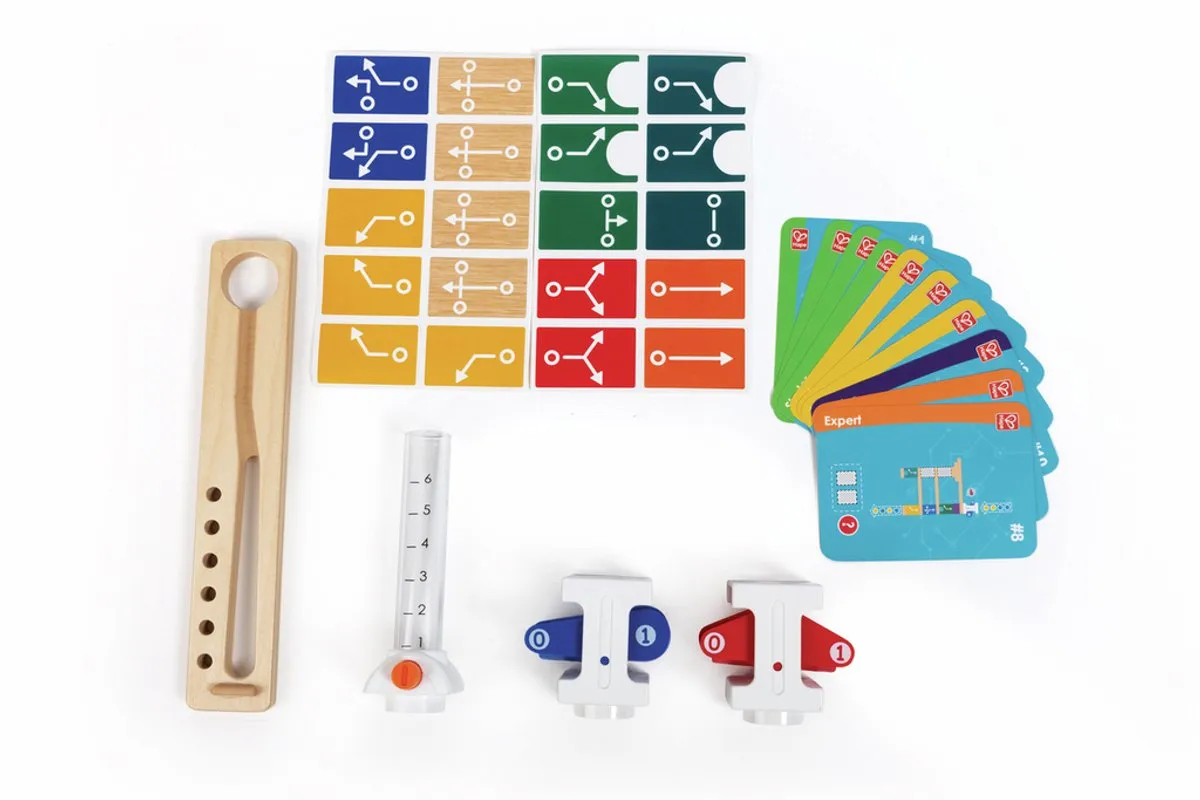Hape Race naar de Finish Uitbreidingspakket 2 Stuks - Multicolor