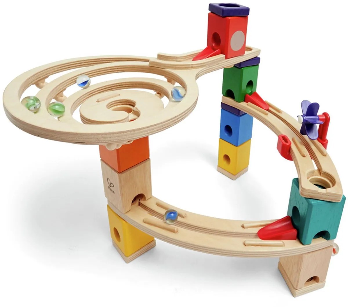 Hape Race naar de Finish Uitbreidingspakket 2 Stuks - Multicolor
