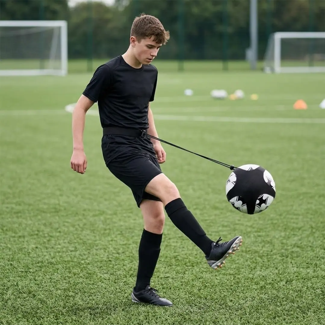 NUVEX Voetbal Solo Trainer - Zwart