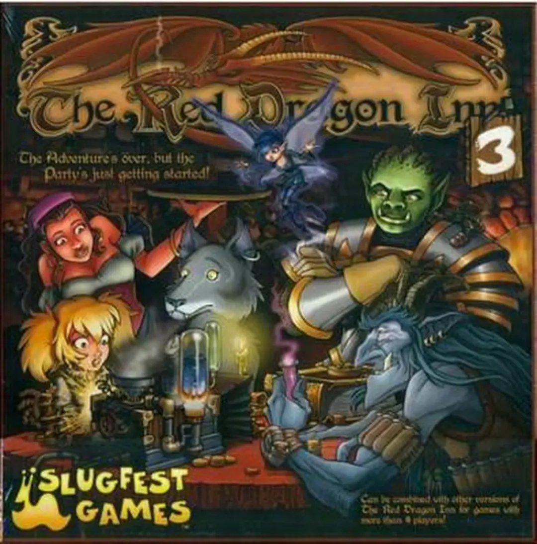 Asmodee The Red Dragon Inn 3 Kaartspel - 2-4 Spelers