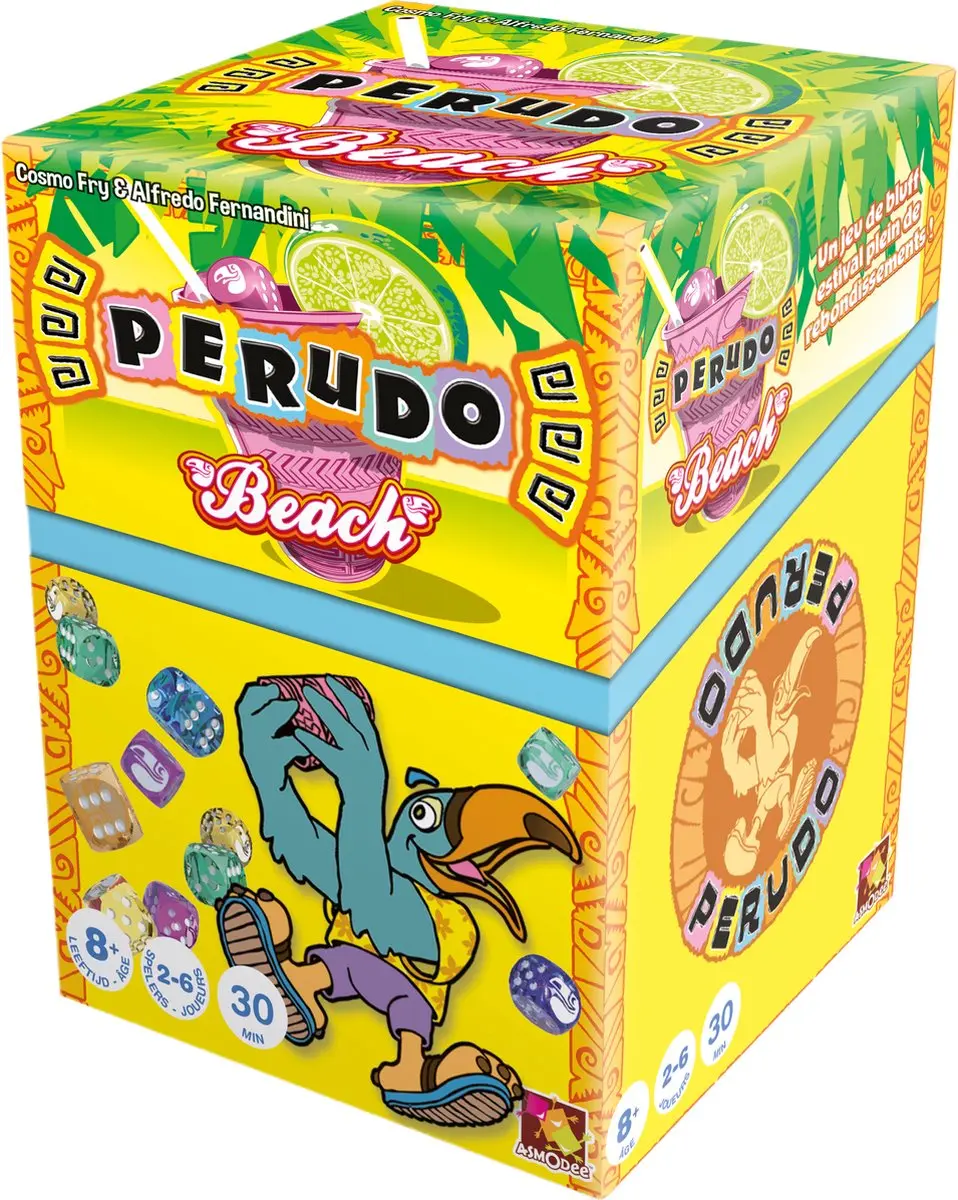 Zygomatic Perudo Beach Dobbelspel ASM03-002 - Meerkleurig