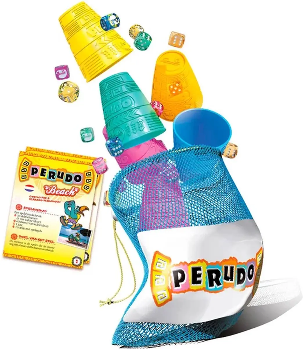 Zygomatic Perudo Beach Dobbelspel ASM03-002 - Meerkleurig