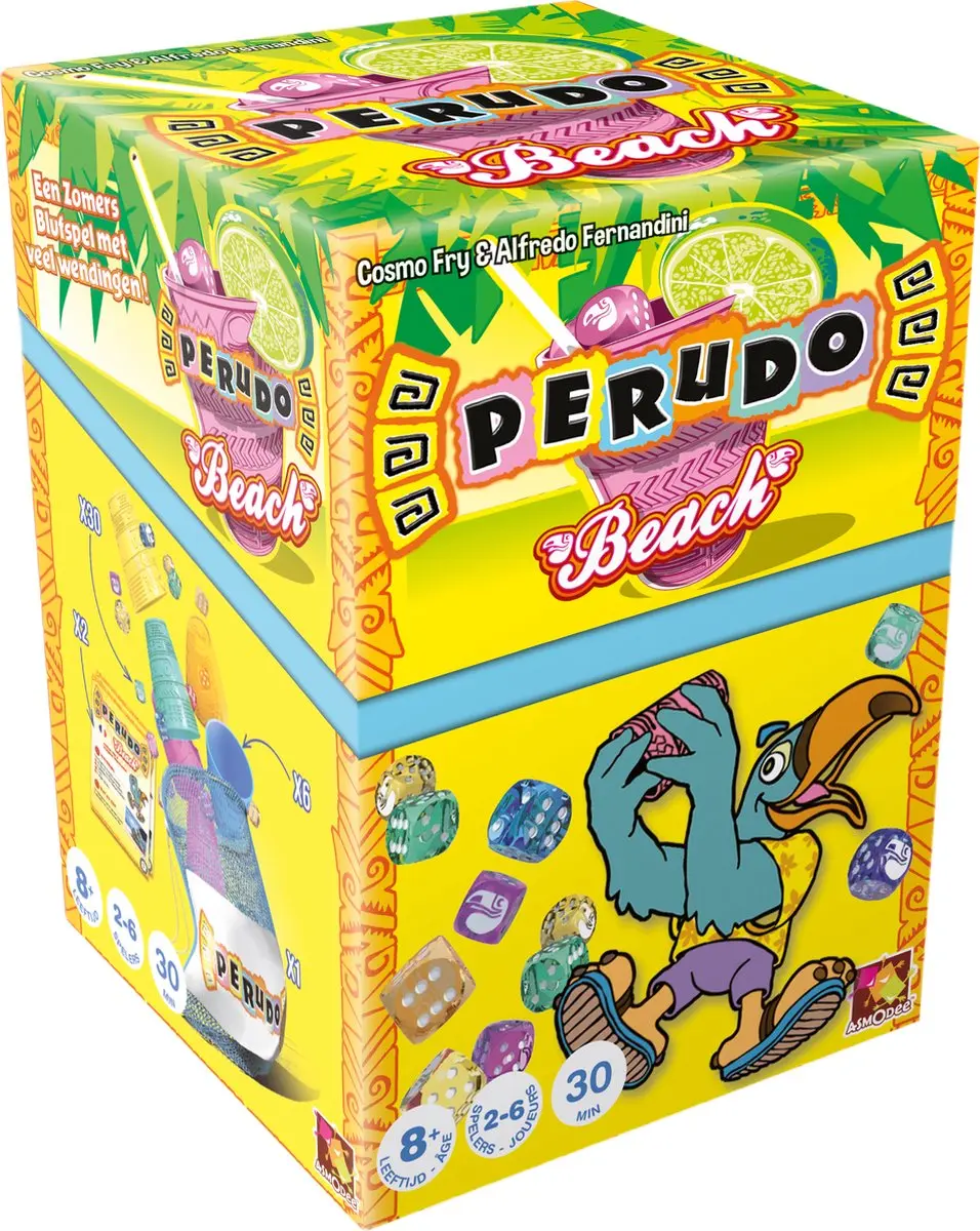 Zygomatic Perudo Beach Dobbelspel ASM03-002 - Meerkleurig