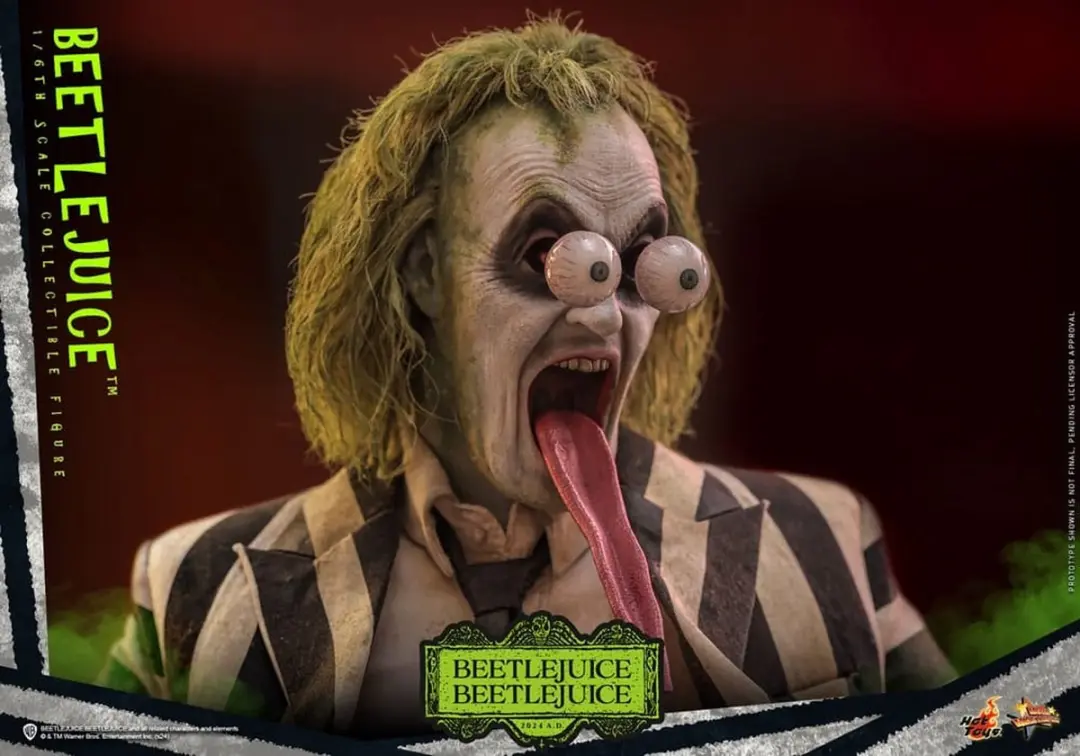 Hot Toys Beetlejuice Beetlejuice Action Figure 1/6 - 30cm - Multi