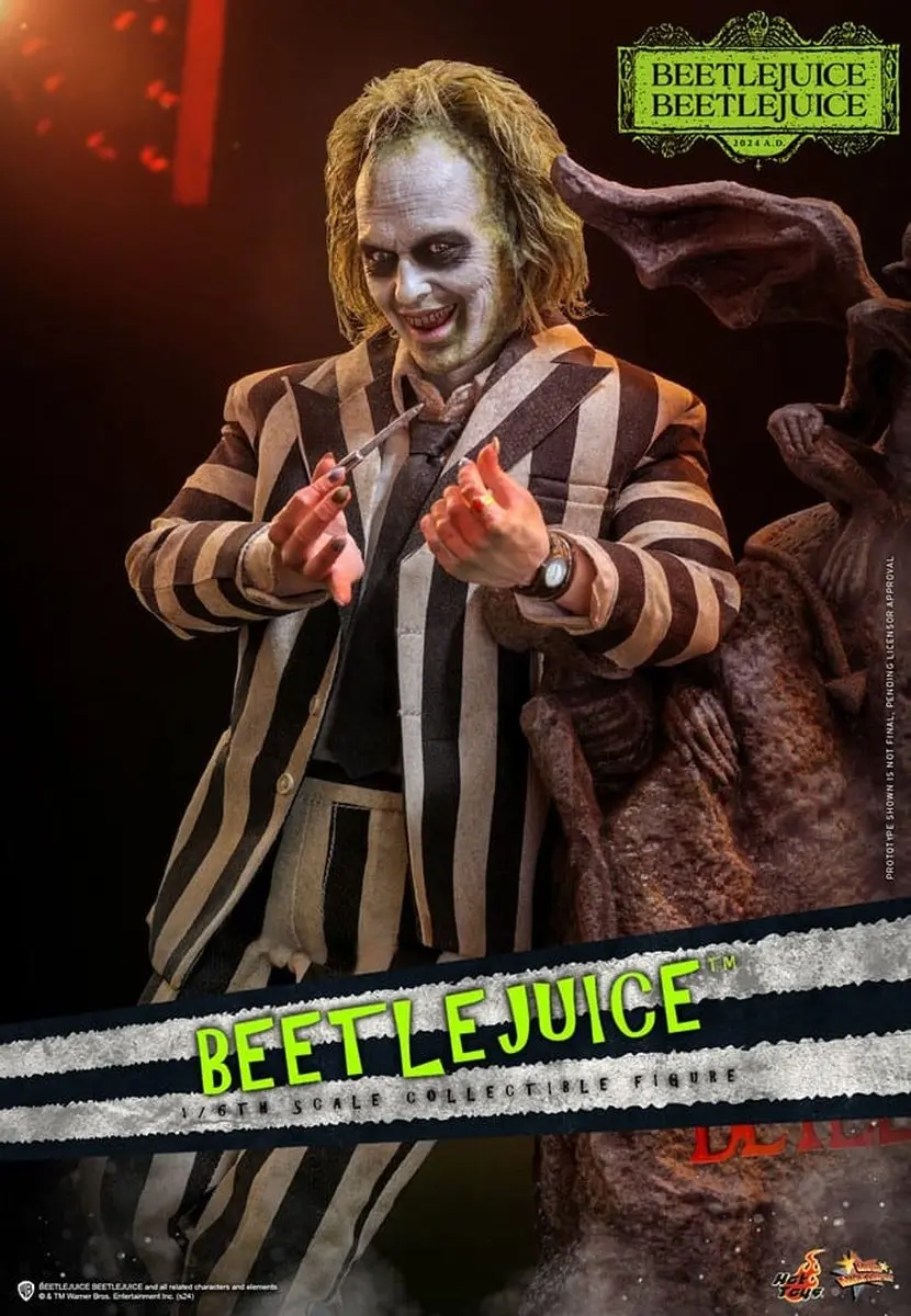 Hot Toys Beetlejuice Beetlejuice Action Figure 1/6