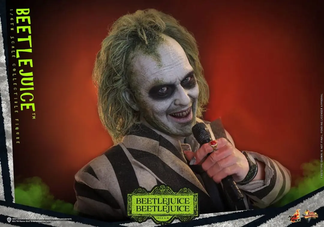 Hot Toys Beetlejuice Beetlejuice Action Figure 1/6 - 30cm - Multi