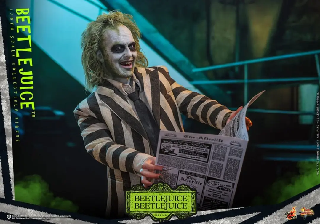 Hot Toys Beetlejuice Beetlejuice Action Figure 1/6 - 30cm - Multi