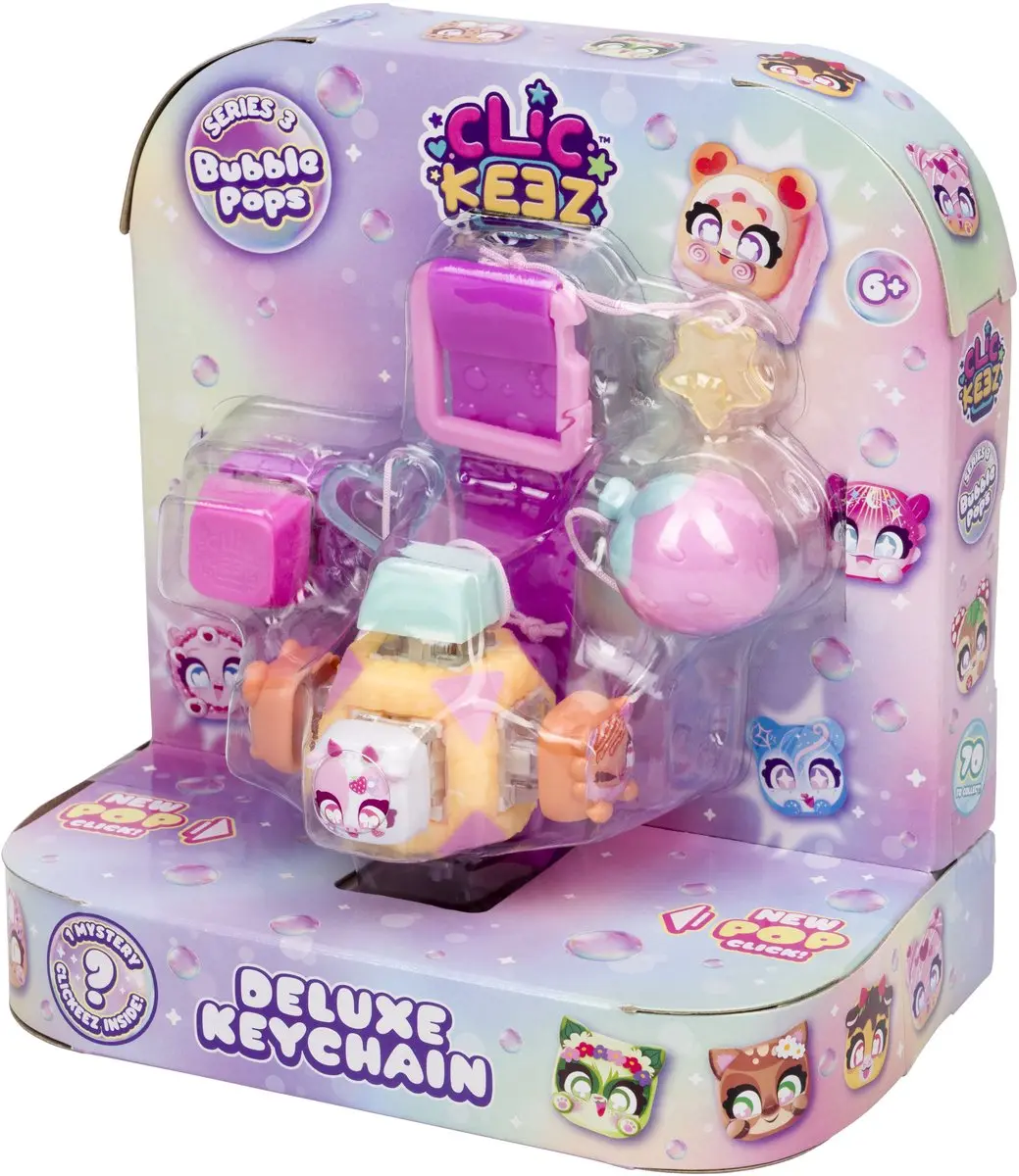 Goliath Clickeez Series 3 Sleutelhanger Fidget - Multikleur