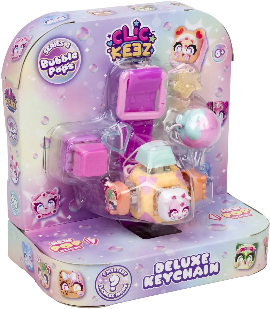 Goliath Clickeez Series 3 Sleutelhanger Fidget - Multikleur - afbeelding 6 van 6