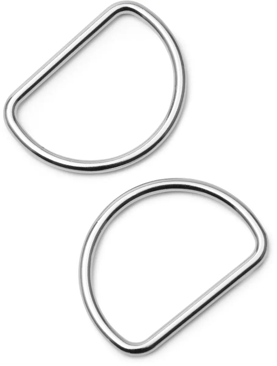 Prym D-Ringen 40mm - Zilver - 2 Stuks