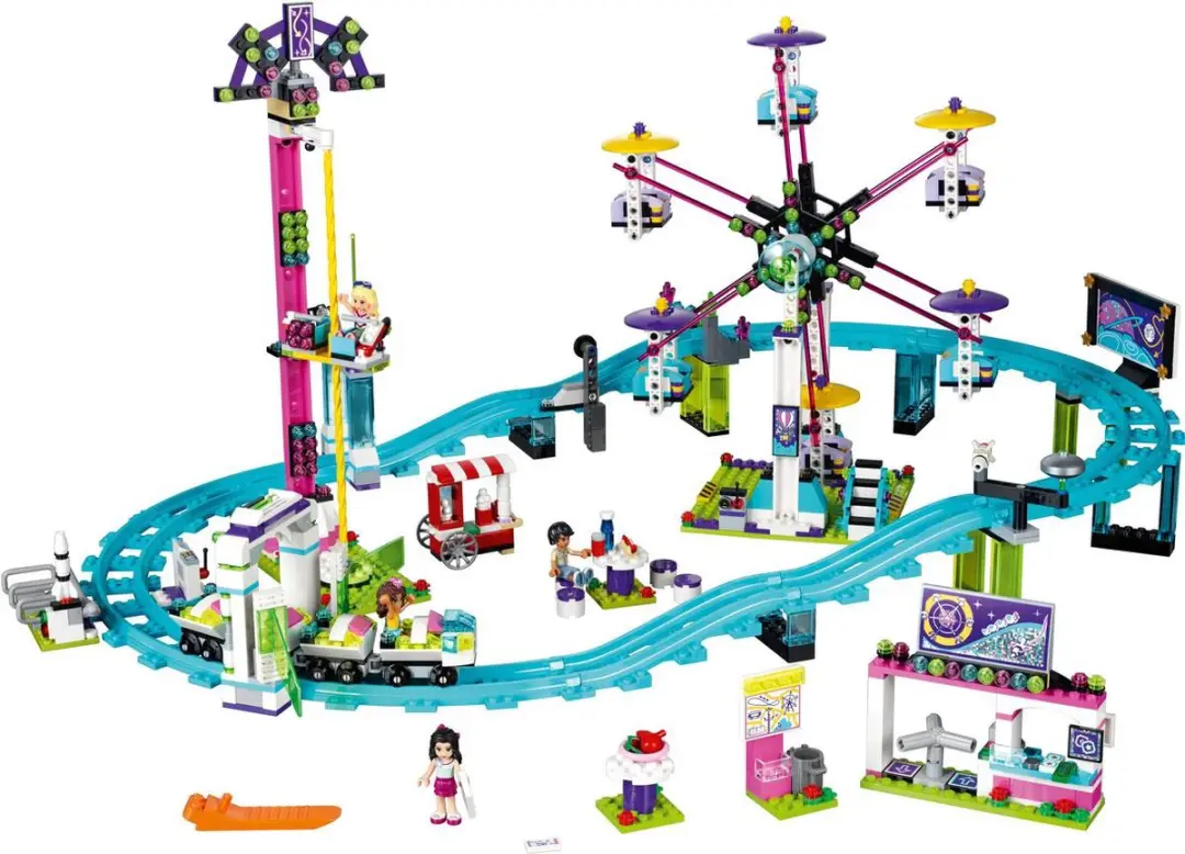 LEGO Pretpark Achtbaan 41130 - 1124 Stukken - 4 Minifiguren