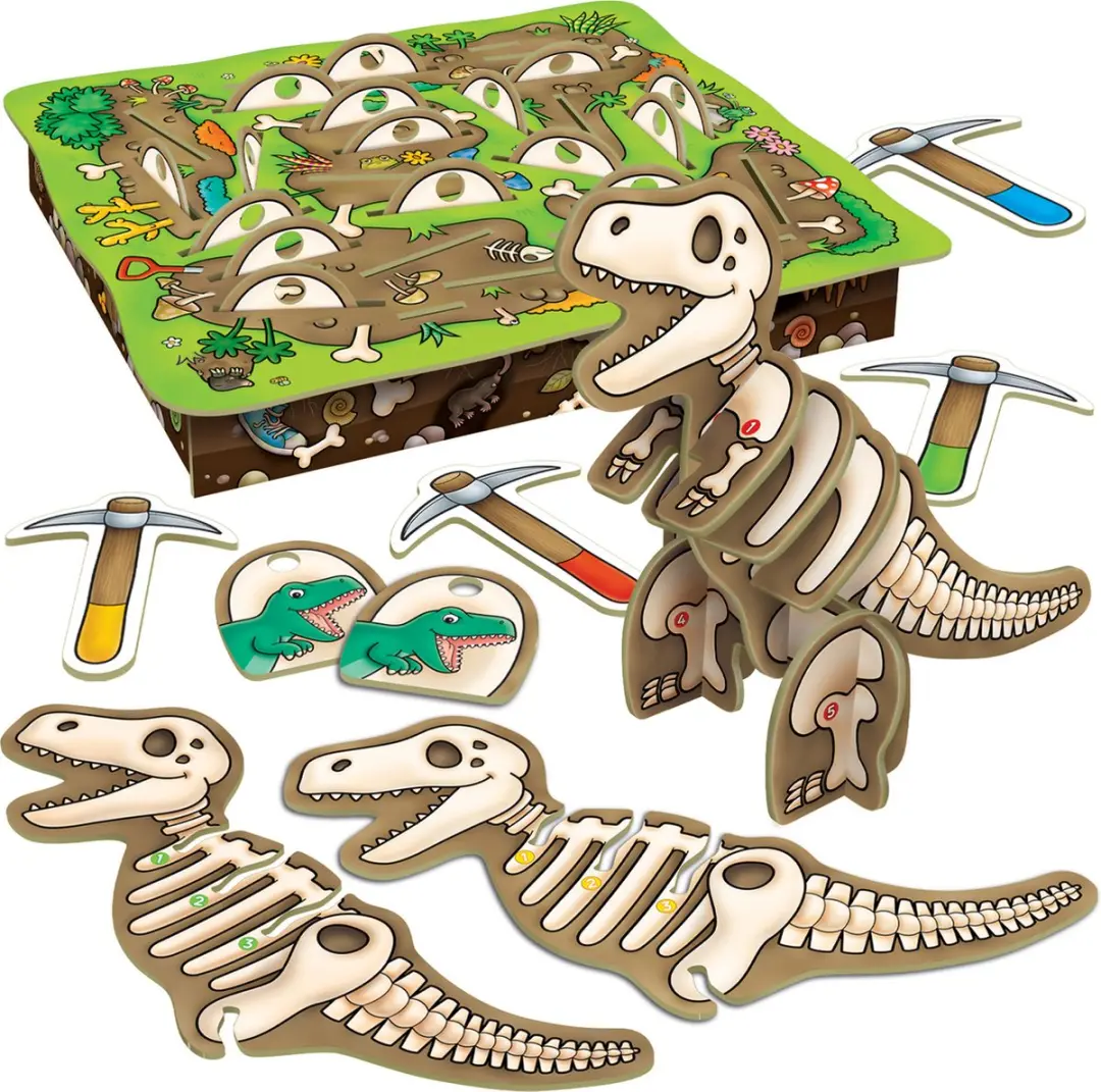 Orchard Toys Dinosaur Dig Geheugenspel - 2-4 Spelers