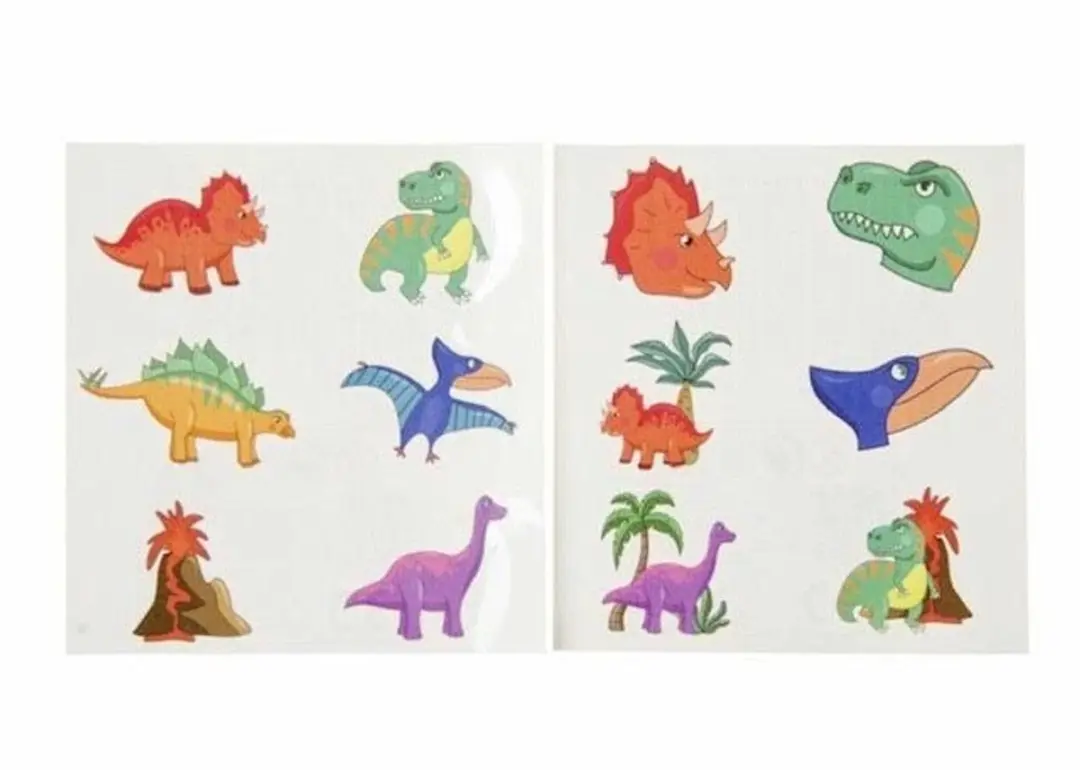 LG Dinosaurus Tijdelijke Tattoos