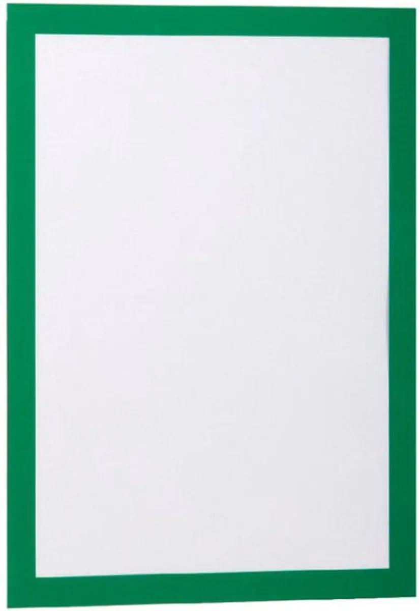 Durable Duraframe 487205 A4 - Groen - 10 Stuks