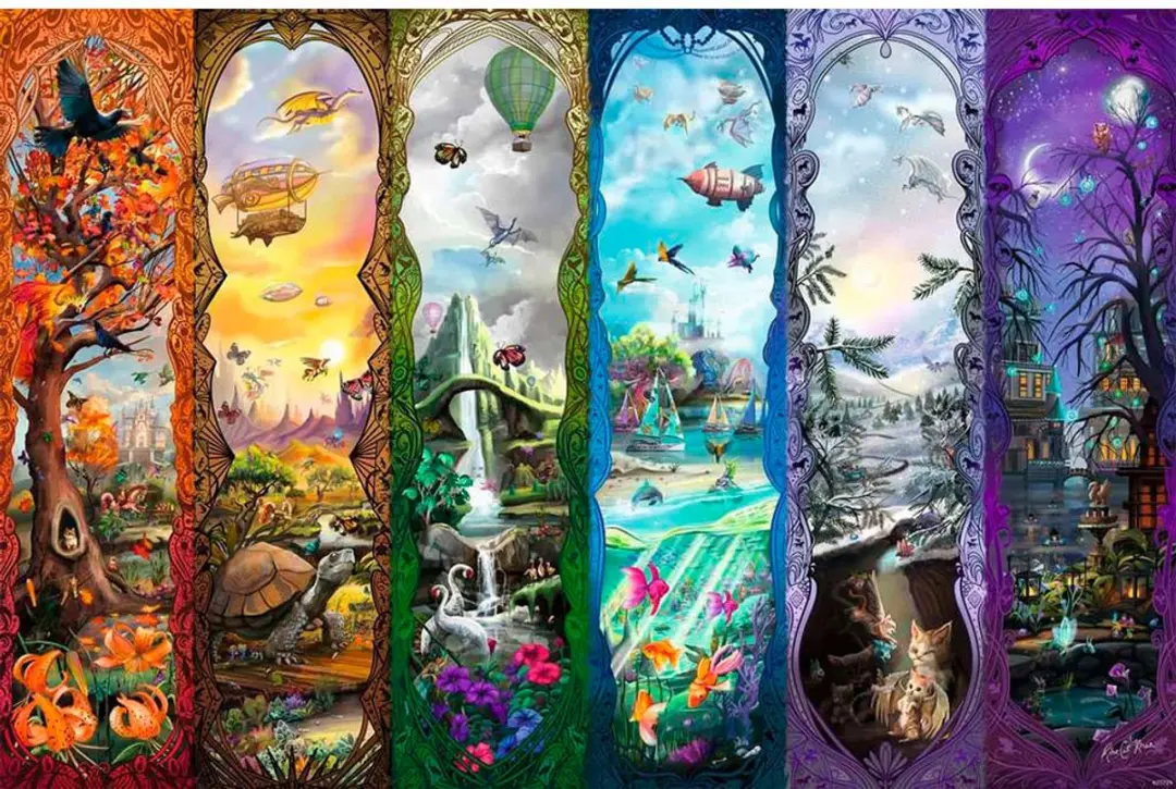 Ravensburger De Zes Portalen Puzzel 7000 Stuks