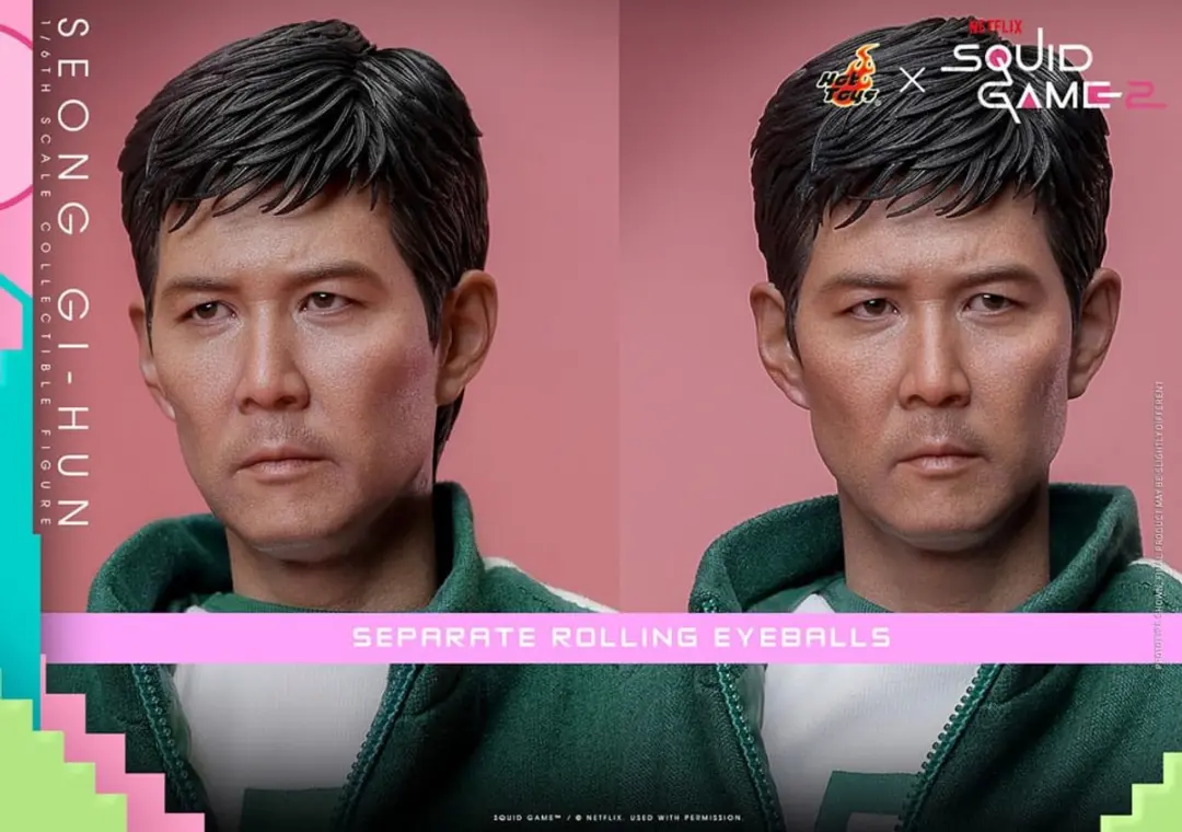 Hot Toys Squid Game 2 Seong Gi-hun 1/6 Action Figure 30cm - Multi