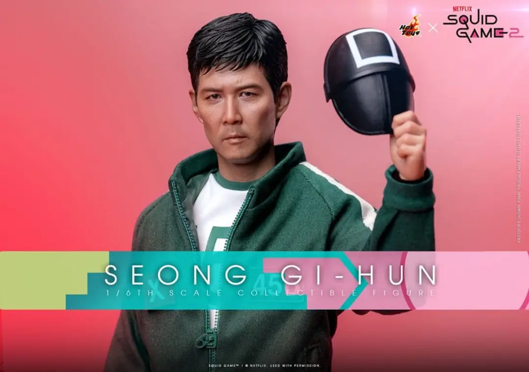 Hot Toys Squid Game 2 Seong Gi-hun 1/6 Action Figure 30cm - Multi