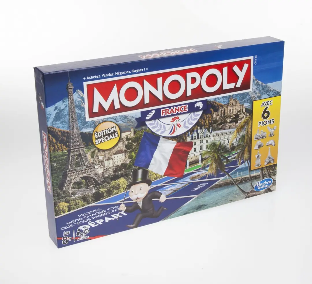 Hasbro Monopoly France E16531010 - 2-6 Spelers
