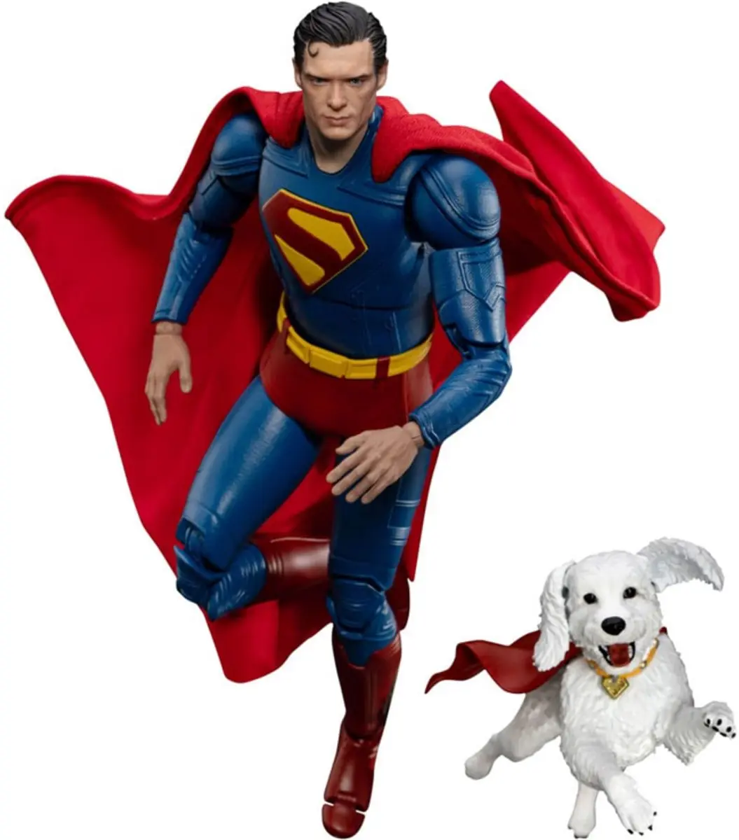 Beast Kingdom Toys Superman & Krypto Action Figuur 21cm