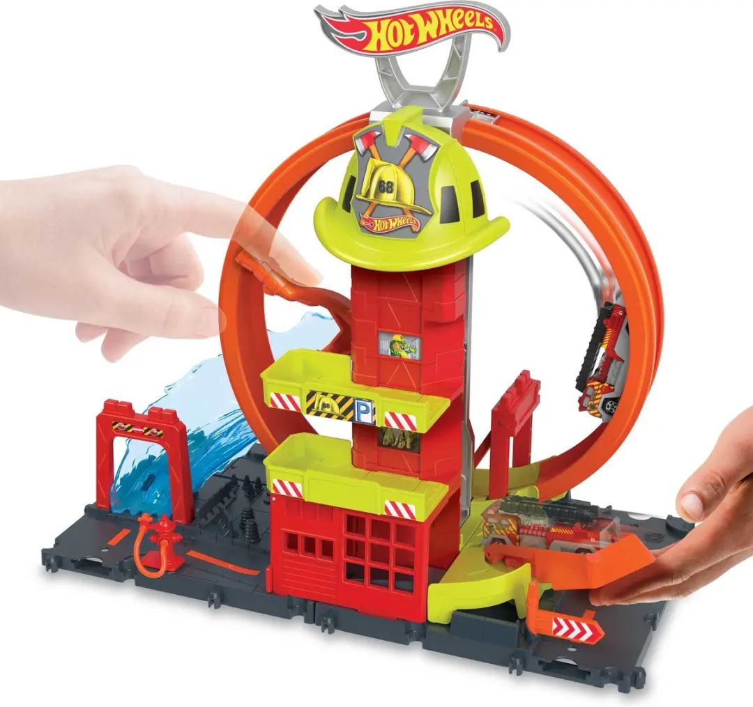 Hot Wheels City HKX41 Super Fire Station