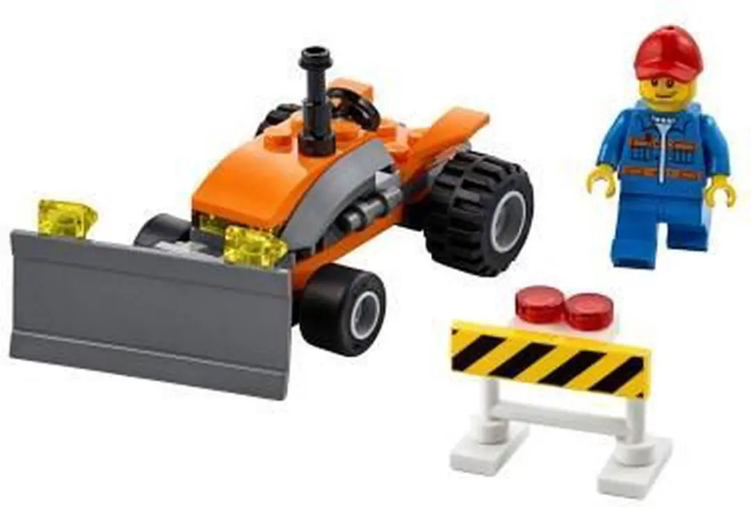 LEGO City Tractor 30353 - 43 Stukken - 1 Minifiguur