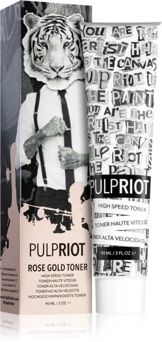 Pulp Riot Speed Toners 90ml - 6 Kleuren - Rose Gold