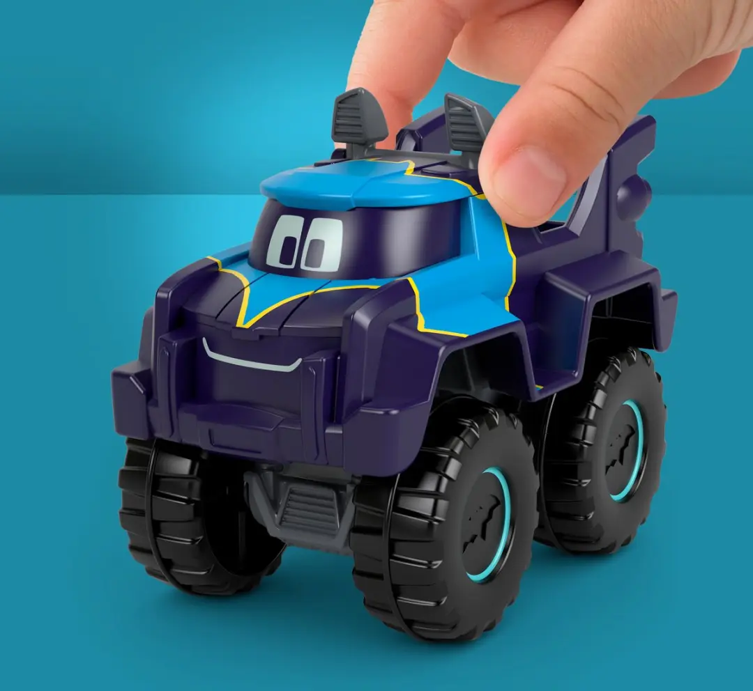 Fisher-Price Batwheels BAM Batmobile Auto - Blauw