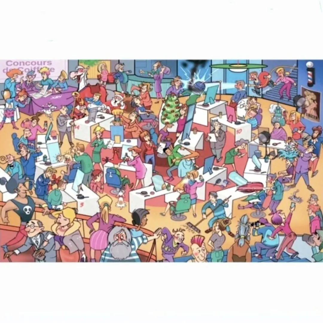 Goliath That's Life Haar Festival Legpuzzel 1000 Stuks - Multi