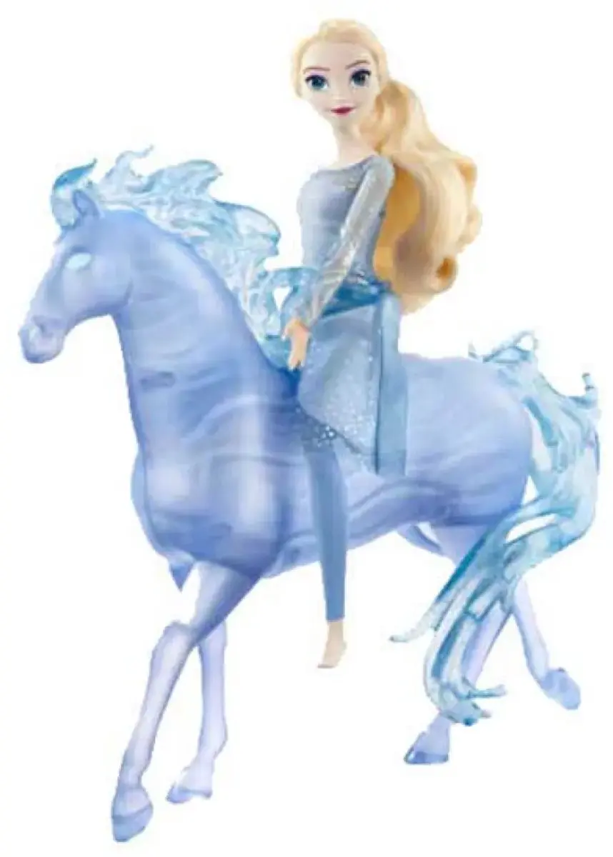 Disney Princess Frozen Elsa en Nokk Modepop - HLW58 Multikleur