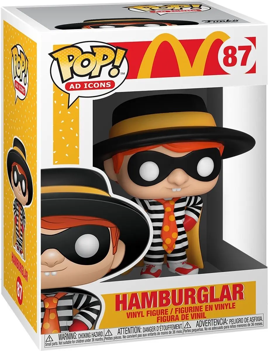 Funko McDonalds Pop! Hamburglar - Multicolor
