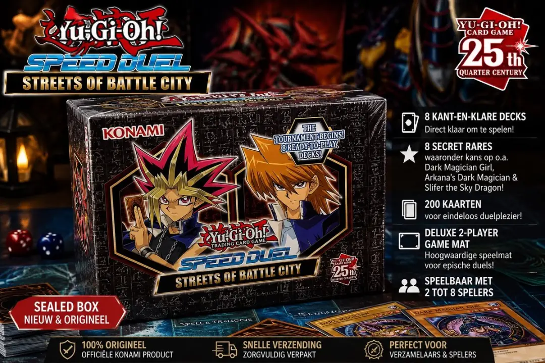 Yu-Gi-Oh! Speed Duel Streets of Battle City Box - SBC1UK