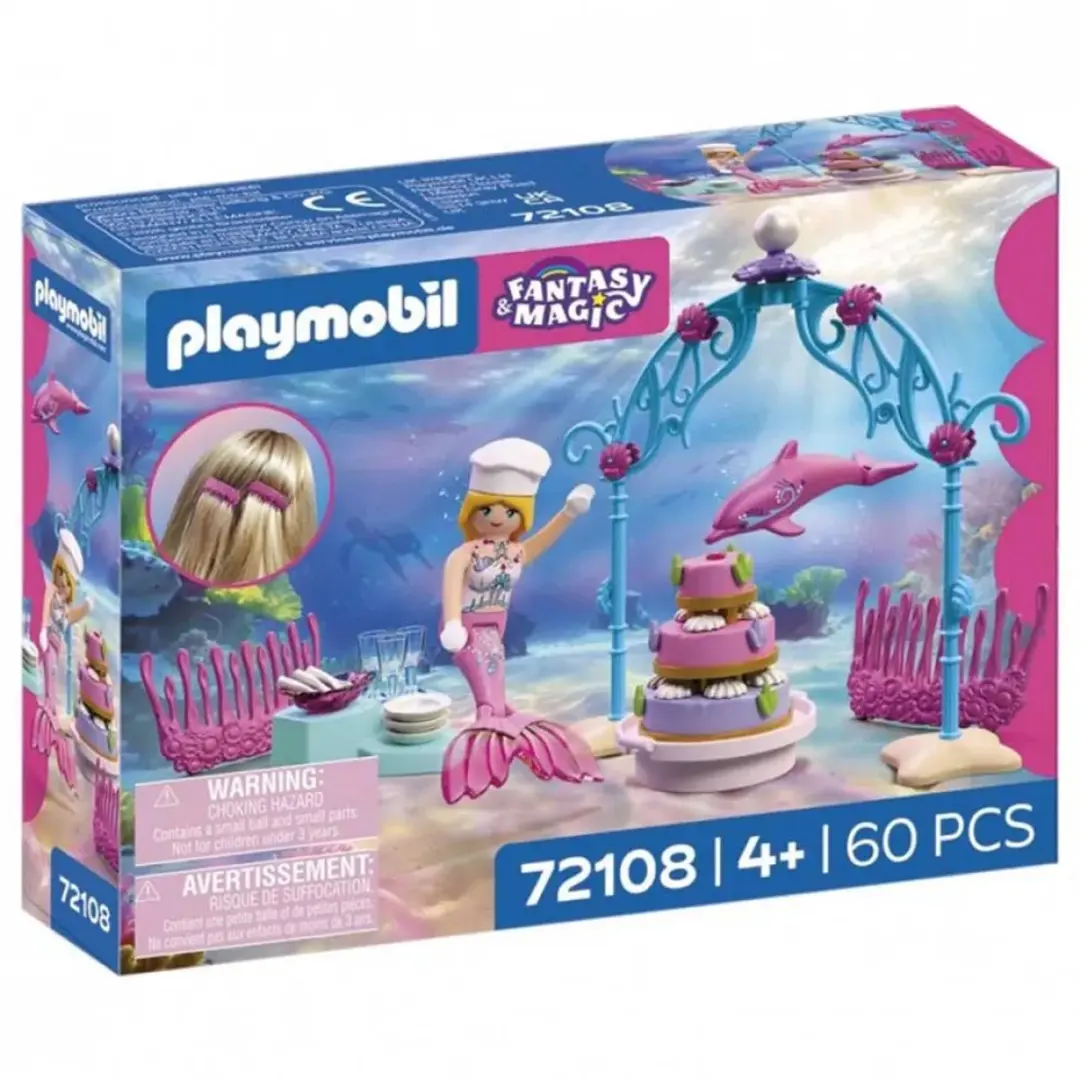 Playmobil Onderwaterbruiloftsbuffet P-72108 - Meerkleurig