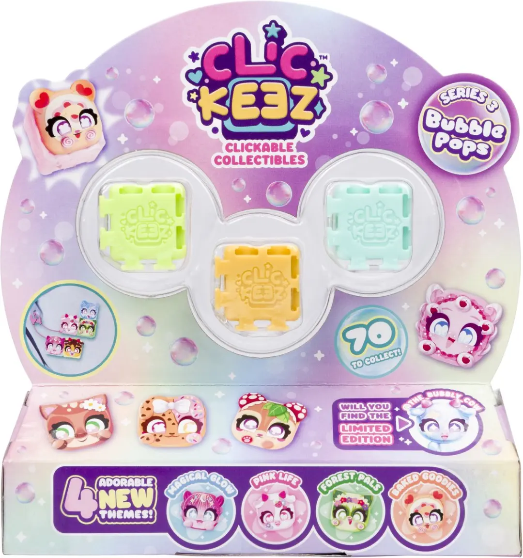 Goliath Clickeez Series 3 Fidget - 5 Stuks - Multikleur - afbeelding 6 van 6