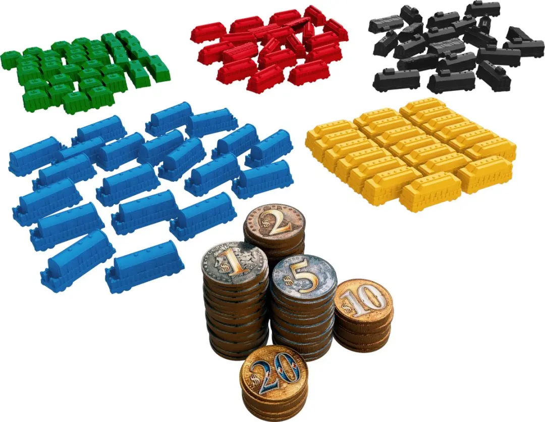 Days of Wonder Ticket to Ride Legacy Legendes uit het Westen Bordspel - 2-5 Spelers