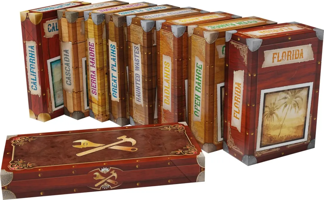 Days of Wonder Ticket to Ride Legacy Legendes uit het Westen Bordspel - 2-5 Spelers
