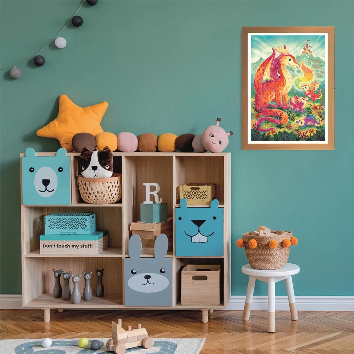 Clementoni Kinderpuzzel Draakjes 60 Stukjes - 26600 - afbeelding 4 van 5