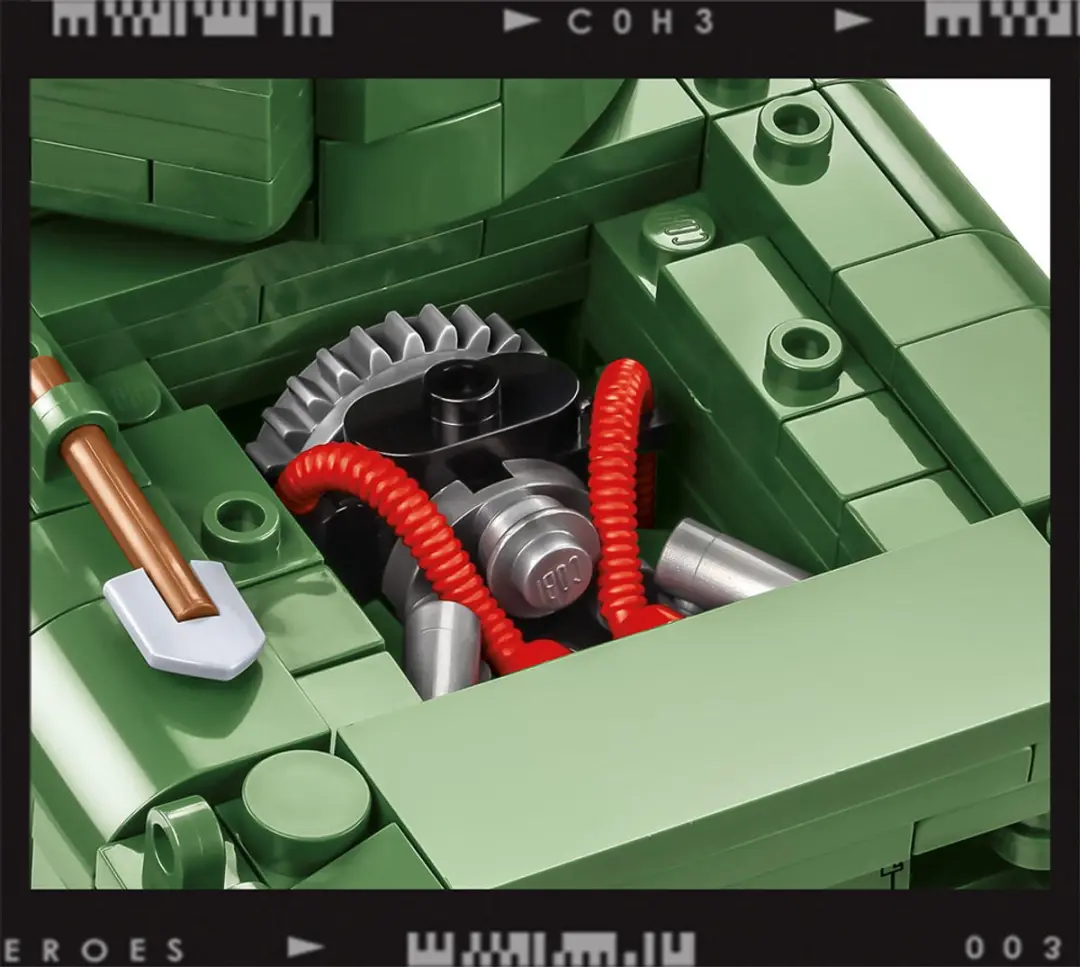 Cobi Sherman M4A1 - 12 Onderdelen - Meerkleurig