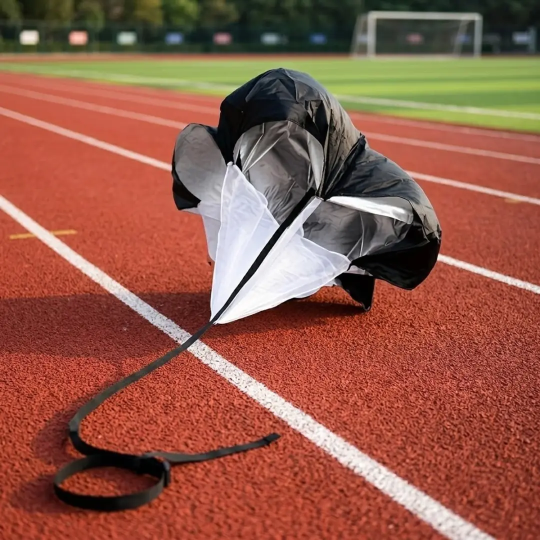 NUVEX Weerstandsparachute Sprinttraining - Zwart
