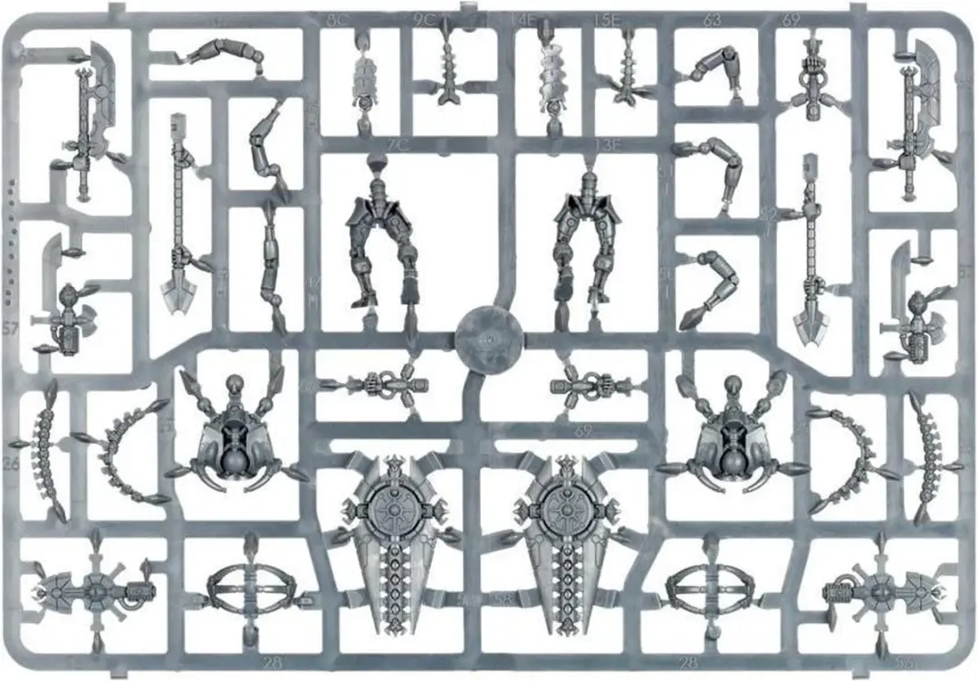 Games Workshop Necron Lychguard/Triarch Praetorians - 111 Onderdelen
