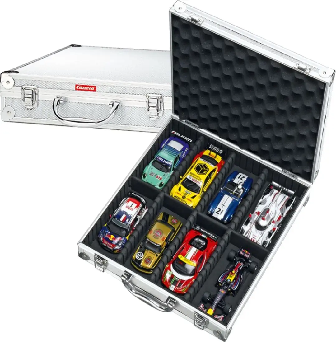 Carrera Digital 132 Opbergkoffer 20070460 - 8 Auto's - Zilver