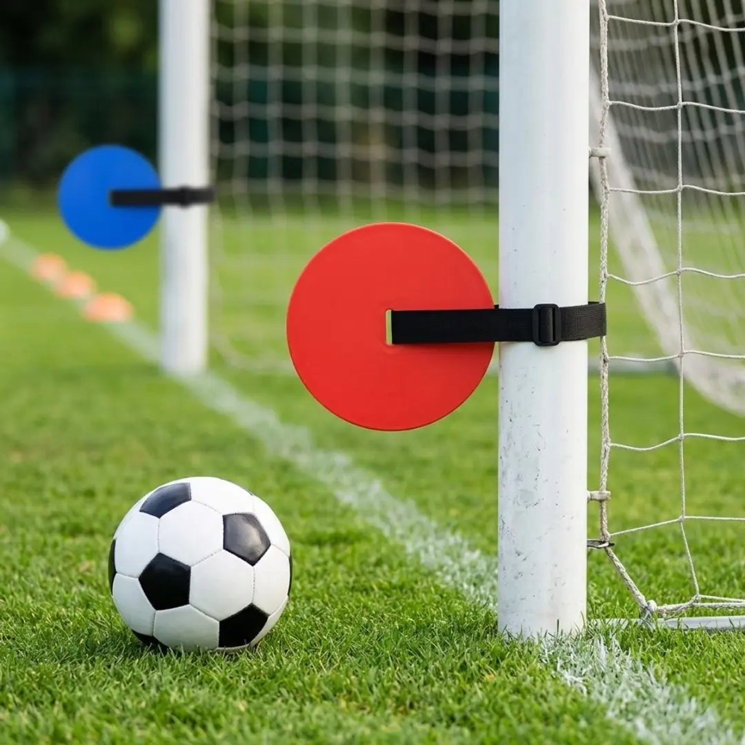 NuveX Voetbal Schietdoel 2 Stuks - Rood/Blauw