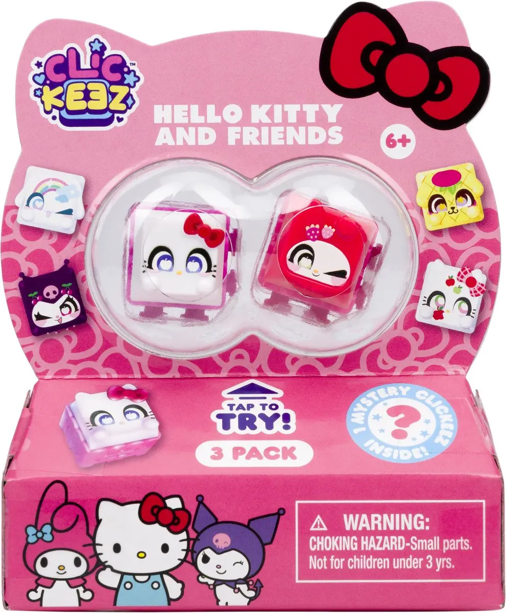 Goliath Clickeez Hello Kitty & Friends 3 Pack