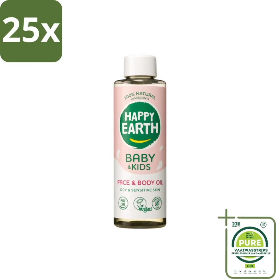 Happy Earth Babyolie 150ml