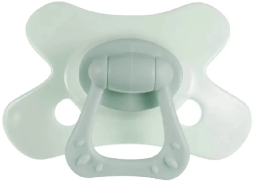 Difrax Fopspeen Natural 18+ Mnd - Grijs - 2 Stuks