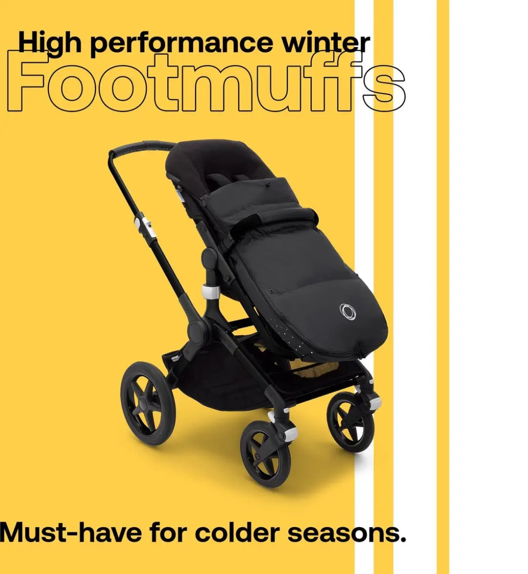 Bugaboo Winter Performance Voetenzak Midnight Black