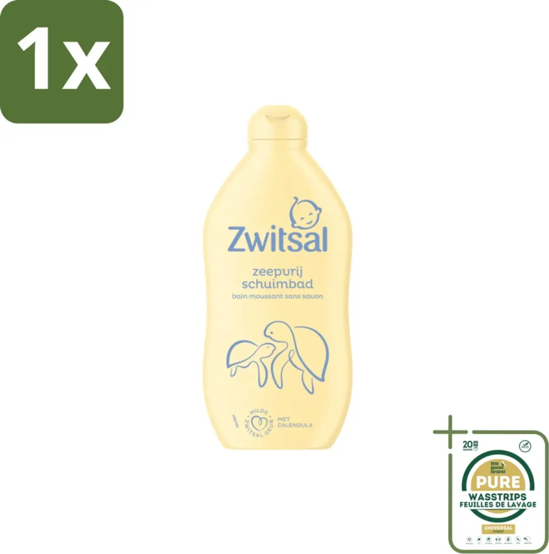 Zwitsal Zeepvrij Schuimbad 400ml