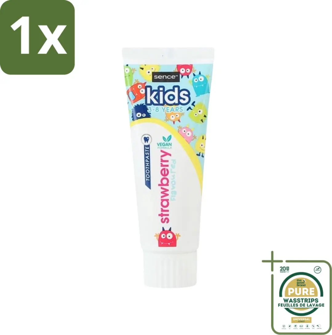 Sence Kids Tandpasta Aardbei 75ml