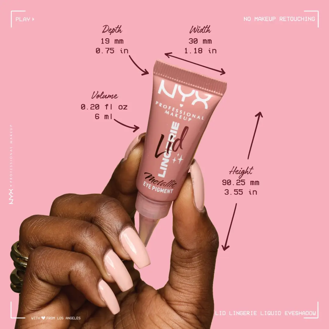 NYX Lid Lingerie 03 Beige Appeal Crème Oogschaduw 6ml