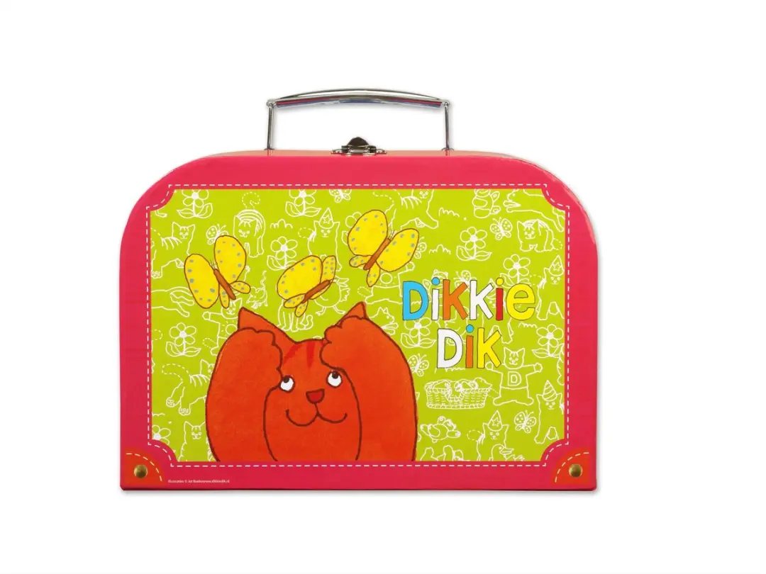 Simply for Kids Dikkie Dik Kofferset - Blauw/Rood/Geel