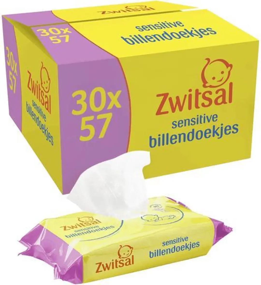 Zwitsal Sensitive Billendoekjes 1710